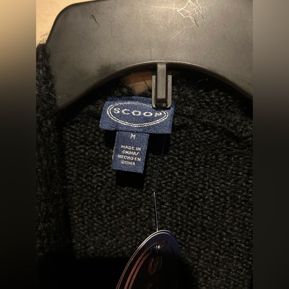 Scoop Womens Cardigan Open front Pockets sz M - Picture 3 of 4